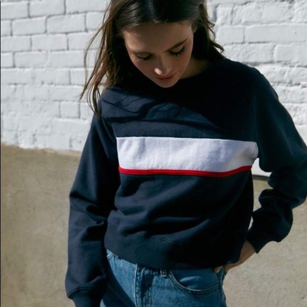 John Galt Crop Crewneck